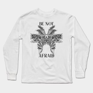 Angel of Light: A Biblically Inspired Seraphim Design Long Sleeve T-Shirt